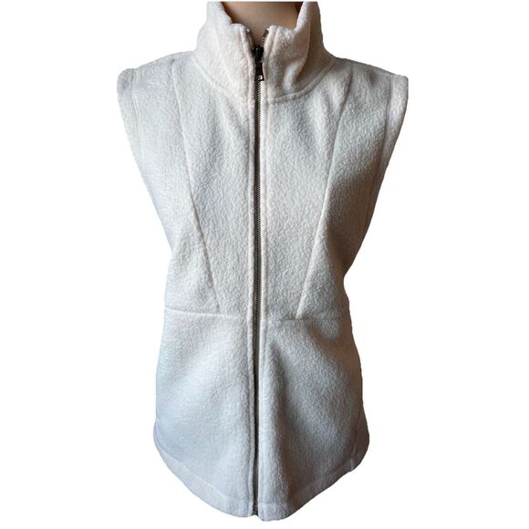 NEW $128 Rhone Women's Aloftfleece Vest in Cream size Large - Picture 7 of 9